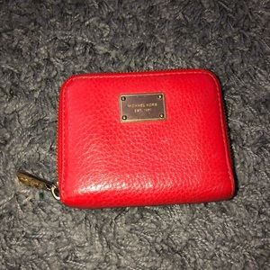 Michael Kors Red Wallet
